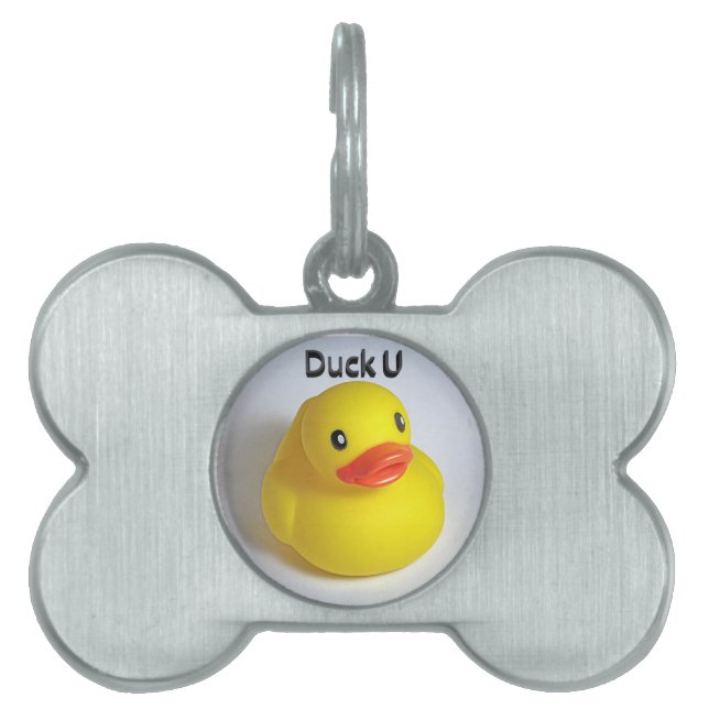Médaillons Pour Animaux Domestiques Duck U (Devant)