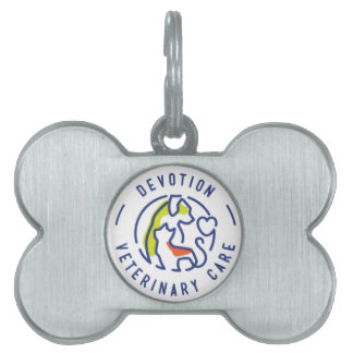 Médaillons Pour Animaux Domestiques DVC Bone Dog Tag