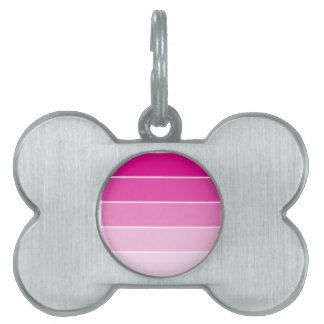 Médaillons Pour Animaux Domestiques Échantillons de peinture rose vif