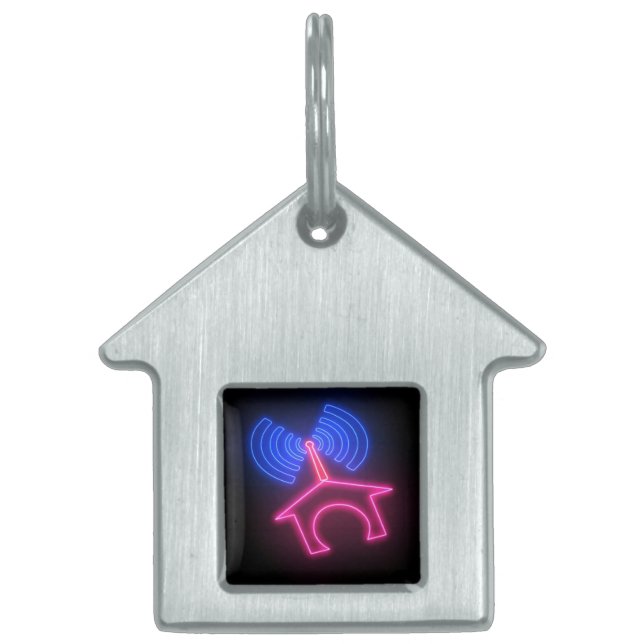 Médaillons Pour Animaux Domestiques Étiquette d'animal familier de nation de Berner (Devant)