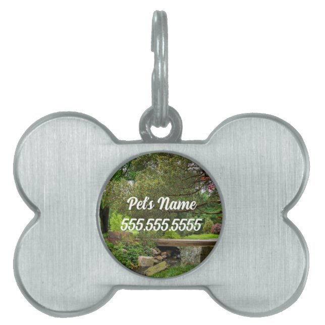 Médaillons Pour Animaux Domestiques Étiquette d'identification d'animal de compagnie d (Devant)