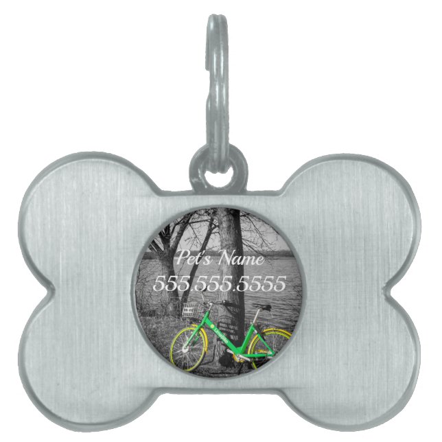 Médaillons Pour Animaux Domestiques Étiquette d'identification de l'animal de compagni (Devant)