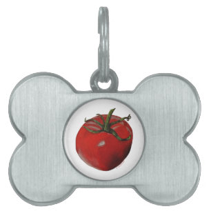 Médaillons Pour Animaux Domestiques Étiquettes de marionnettes de tomates