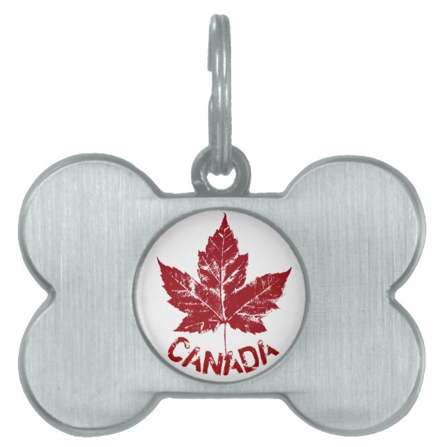 Médaillons Pour Animaux Domestiques Étiquettes pour chiens personnalisées Canada Souve (Devant)