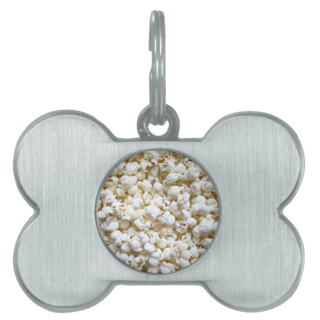 Médaillons Pour Animaux Domestiques Festive Popcorn Décor Photographie (Devant)