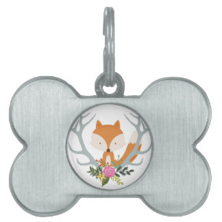 Médaillons Pour Animaux Domestiques Fox mignon