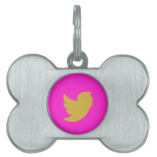 Médaillons Pour Animaux Domestiques Framed Pet Tag Charm