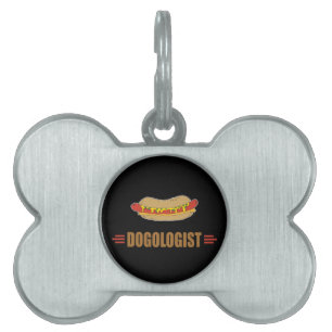 Médaillons Pour Animaux Domestiques Funny Hot Dog