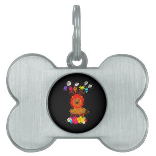 Médaillons Pour Animaux Domestiques Hakuna Matata mignon bébé lion roi conception