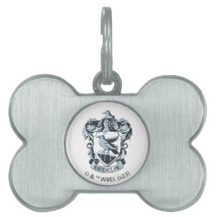 Médaillons Pour Animaux Domestiques Harry Potter   Blason Moderne de Serdaigle