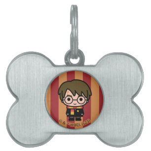 Médaillons Pour Animaux Domestiques Harry Potter Cartoon Caractère Art