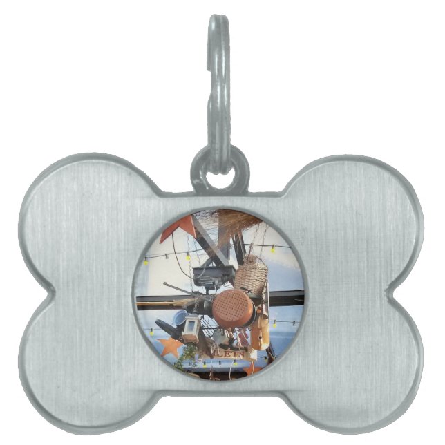 Médaillons Pour Animaux Domestiques Heure d'hiver (Devant)