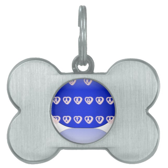 Médaillons Pour Animaux Domestiques Impression d'art Hakuna Matata (Devant)