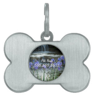 Médaillons Pour Animaux Domestiques Irises At Chateau Pet Name Tag