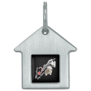 Médaillons Pour Animaux Domestiques J'adore Shichon