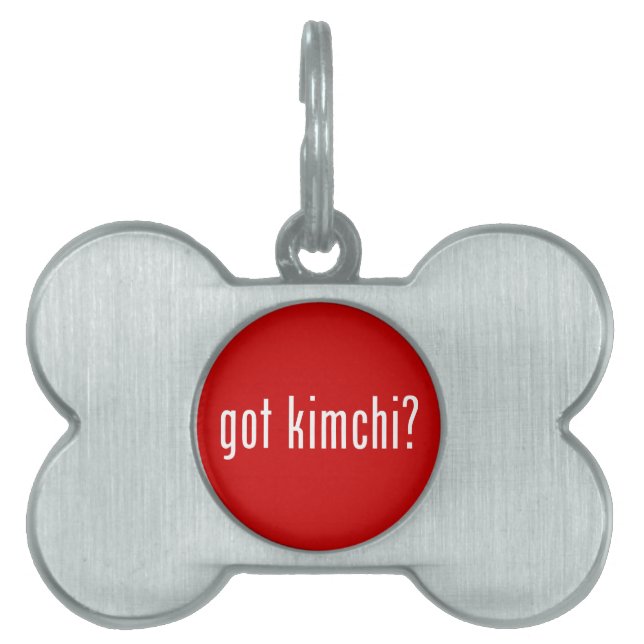 Médaillons Pour Animaux Domestiques Kimchi ? (Devant)