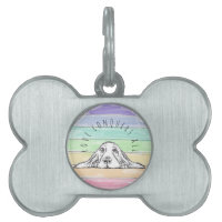 l'amour conquiert tout chien arc-en-ciel basset ho