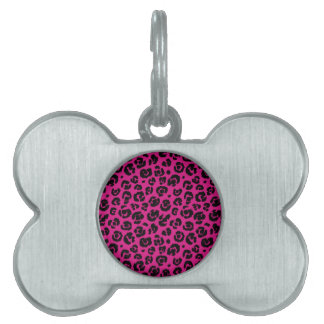 Médaillons Pour Animaux Domestiques leopardpatternhotpink.png