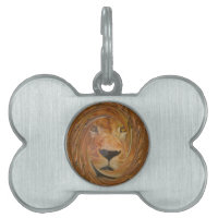 Lion Abstrait Safari Art