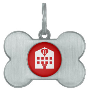 Médaillons Pour Animaux Domestiques Love Hotel Japanese Emoji