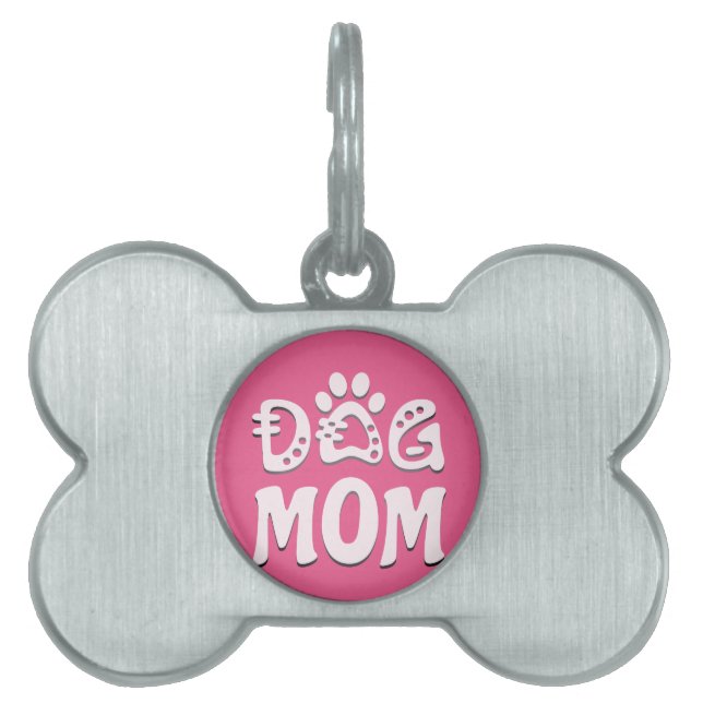 Médaillons Pour Animaux Domestiques Maman Chien (Devant)