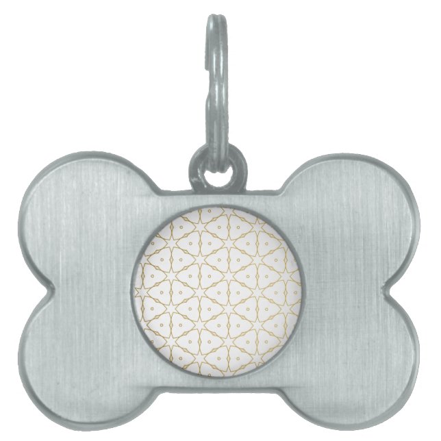 Médaillons Pour Animaux Domestiques Mandala 52 de luxe (Devant)