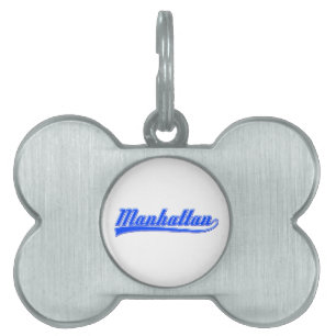 Médaillons Pour Animaux Domestiques Manhattan avec lave