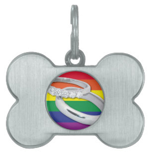 Médaillons Pour Animaux Domestiques Mariage gay lesbien
