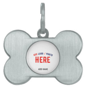 MÉDAILLONS POUR ANIMAUX DOMESTIQUES MARQUE BLANCHE MODERNE ET PERSONNALISABLE VÉRIFIÉE