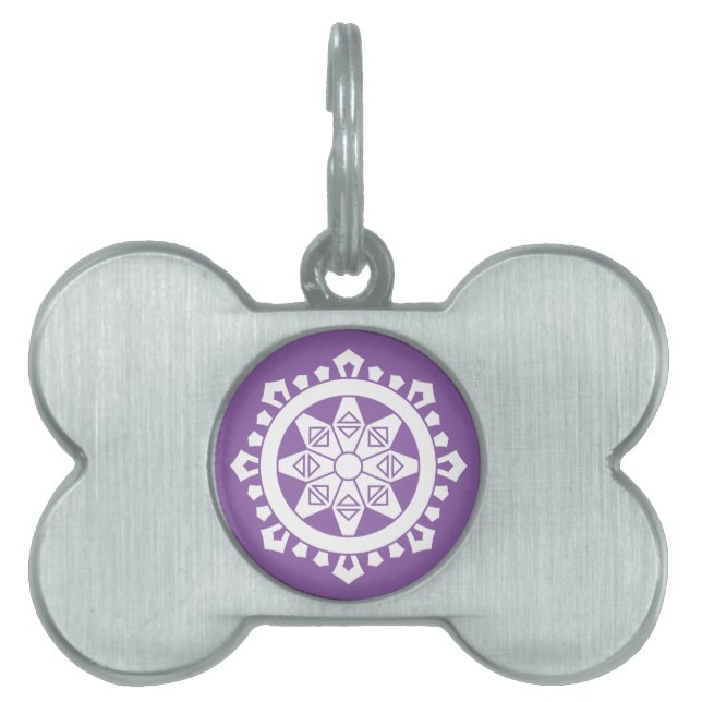 Médaillons Pour Animaux Domestiques Miyake dharma chakra (Devant)