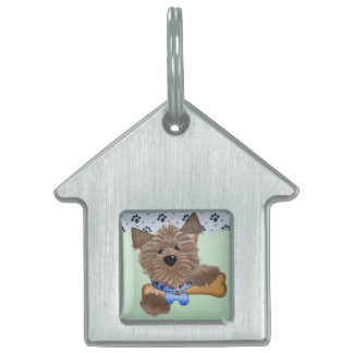 Médaillons Pour Animaux Domestiques Mon étiquette de maison pour animal de compagnie