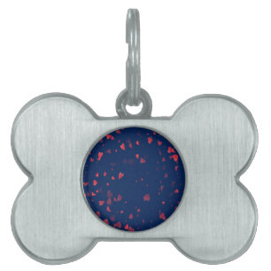 Médaillons Pour Animaux Domestiques Motif de coeur 40