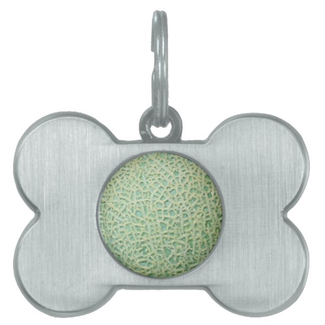 Médaillons Pour Animaux Domestiques motif melon (Devant)