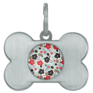Médaillons Pour Animaux Domestiques Motifs japonais mignons design