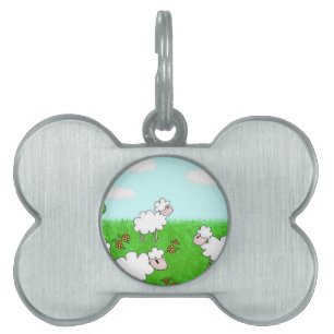 Médaillons Pour Animaux Domestiques Mouton