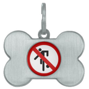 Médaillons Pour Animaux Domestiques NO Ball Games ⚠ Thai Park ⚠