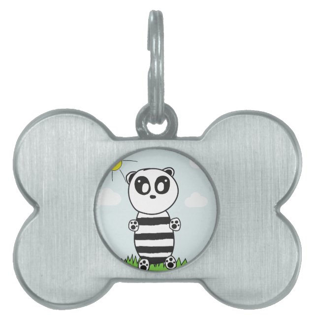 Médaillons Pour Animaux Domestiques Panda Kids (Devant)