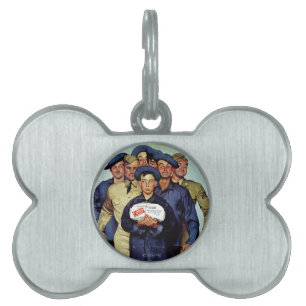 Médaillons Pour Animaux Domestiques Paquet de Willie Gillis de maison