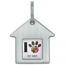 Photo de compagnie personnalisée et nom de chien p