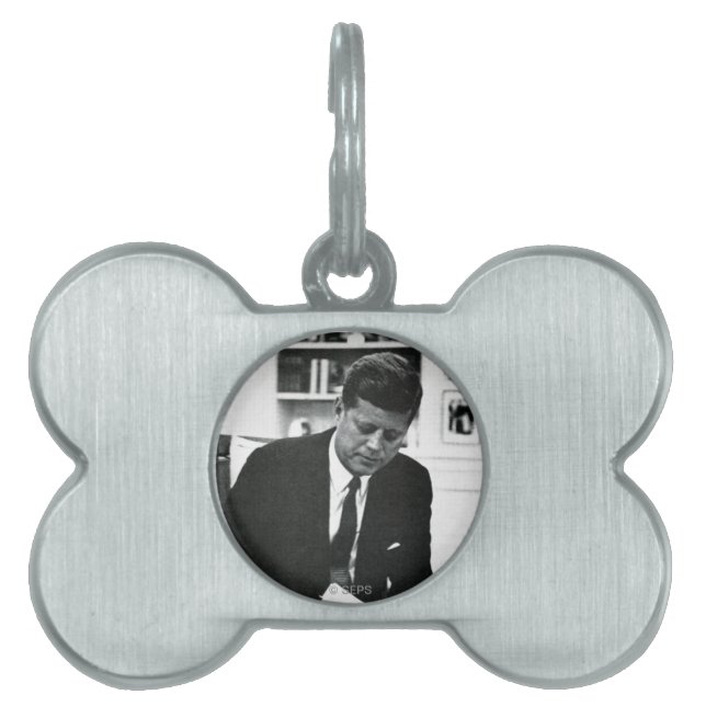 Médaillons Pour Animaux Domestiques Photographie de John F. Kennedy 2 (Devant)