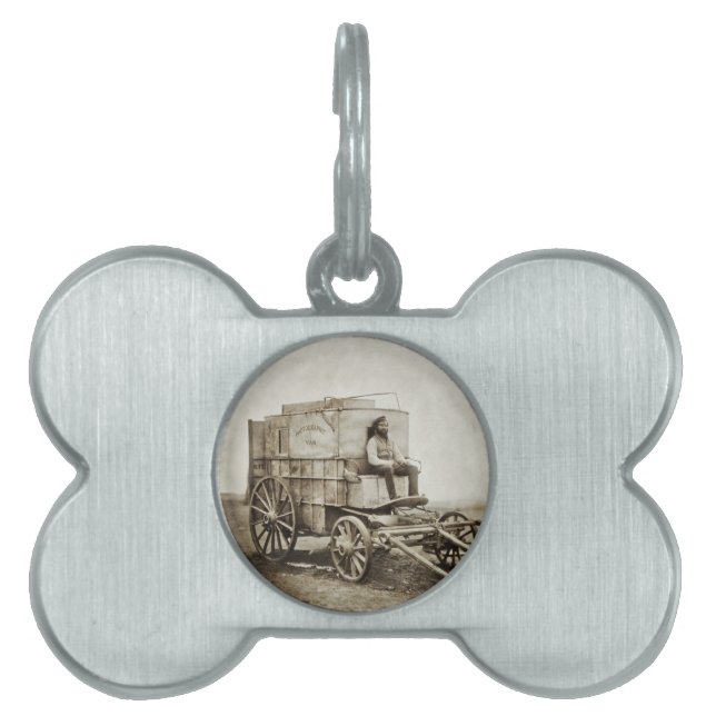 Médaillons Pour Animaux Domestiques Photographie Wagon de Roger Fenton Photo Réalisme (Devant)