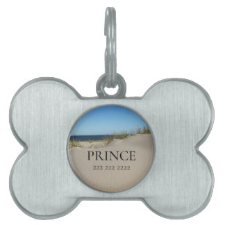 Médaillons Pour Animaux Domestiques Plage et océan