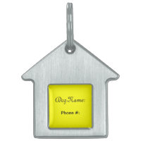 Plaques d'identification personnalisables pour chi