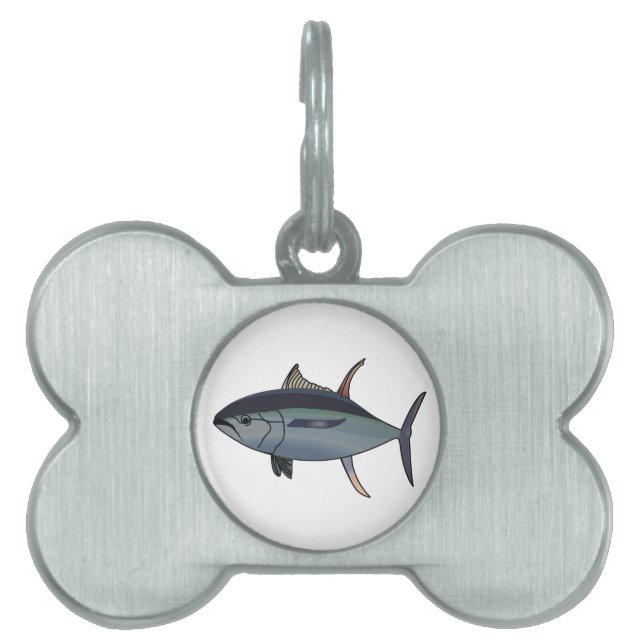 MÉDAILLONS POUR ANIMAUX DOMESTIQUES POISSON DE TUNA (Devant)