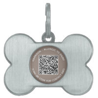 QR Code contact numérisable Info texte personnalis