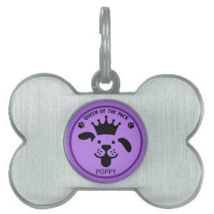 Médaillons Pour Animaux Domestiques Queen Of The Pack Chien