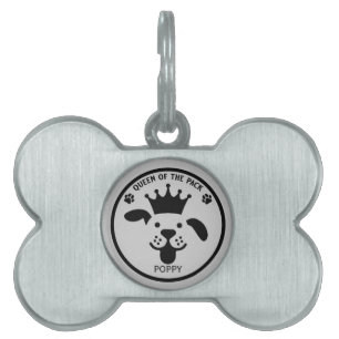 Médaillons Pour Animaux Domestiques Queen Of The Pack Chien