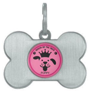 Médaillons Pour Animaux Domestiques Queen Of The Pack Chien