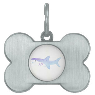 Médaillons Pour Animaux Domestiques Requin adorable