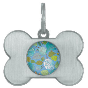 Médaillons Pour Animaux Domestiques Rose 23